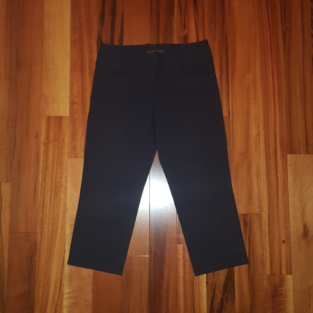 Navy Blue Exact Stretch Capri Pants